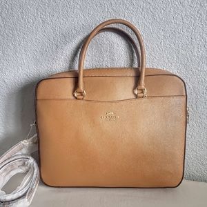 NWT coach laptop bag